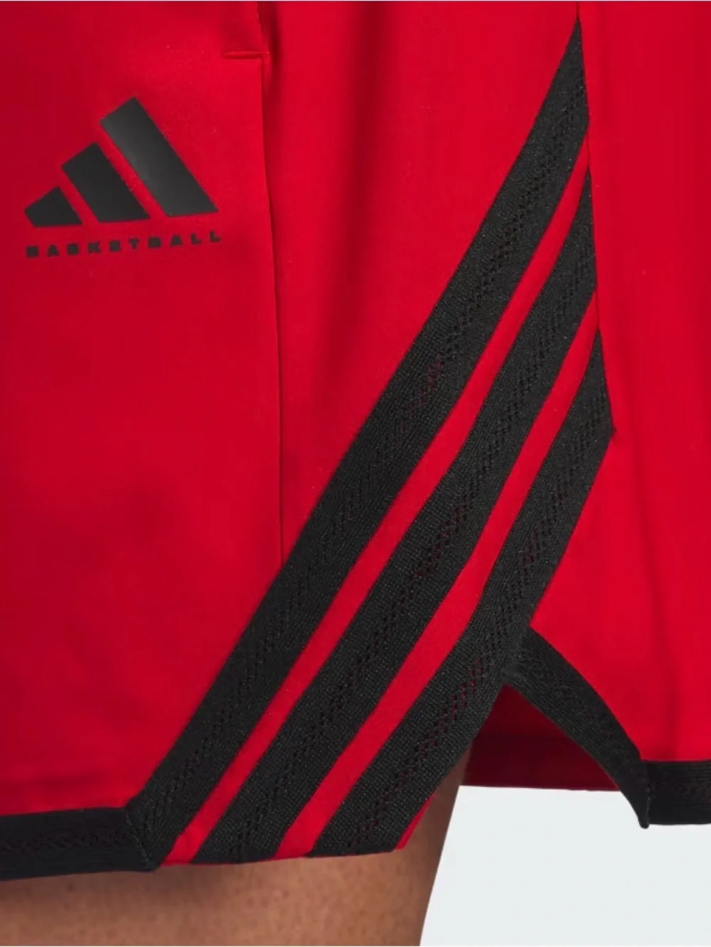 adidas Men’s Crazy Lite Basketball Shorts - Red/Black - XL